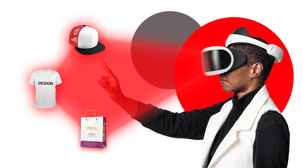 Person with VR headset